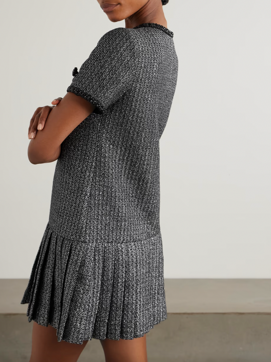 Bouclé mini dress – Petite Chérie