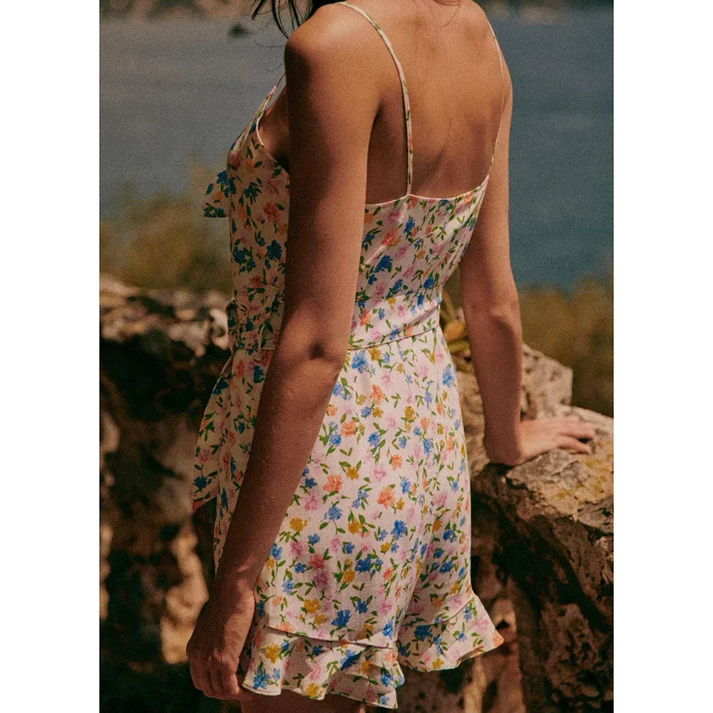 Sanlutoz Automne Chérie Filles Combinaison Coton Fleurs