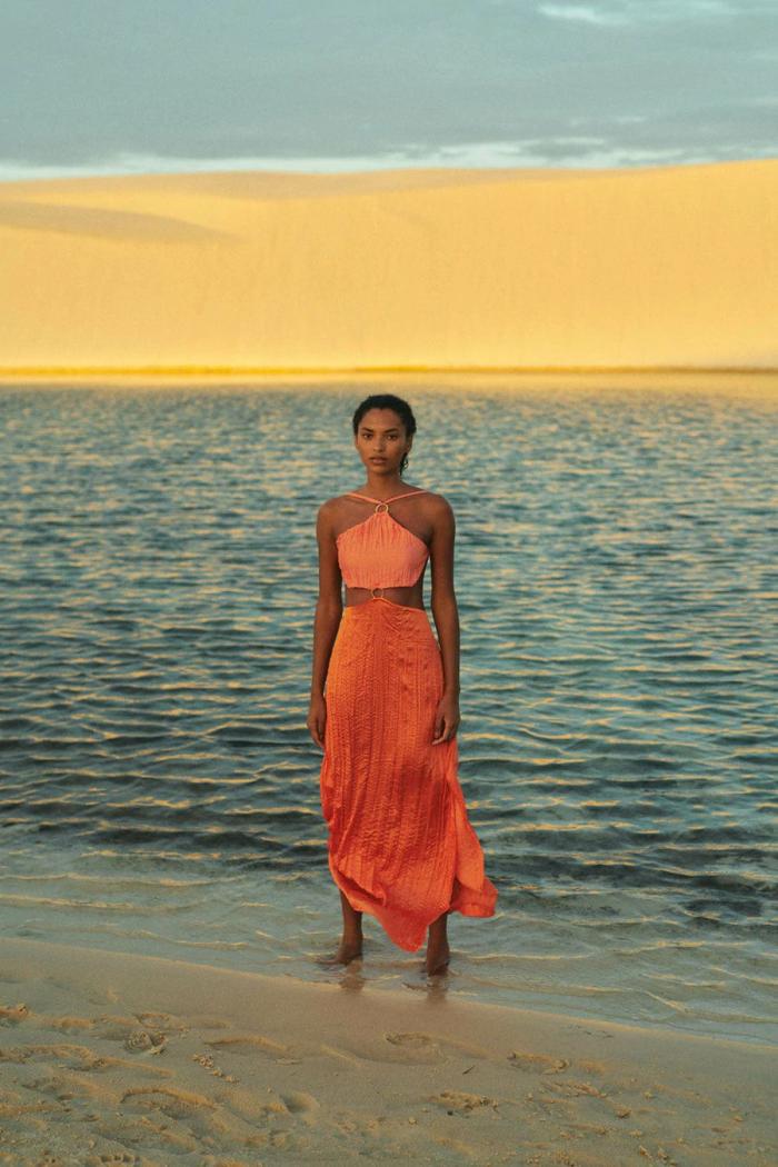 Robe Kira Maxi Guarana