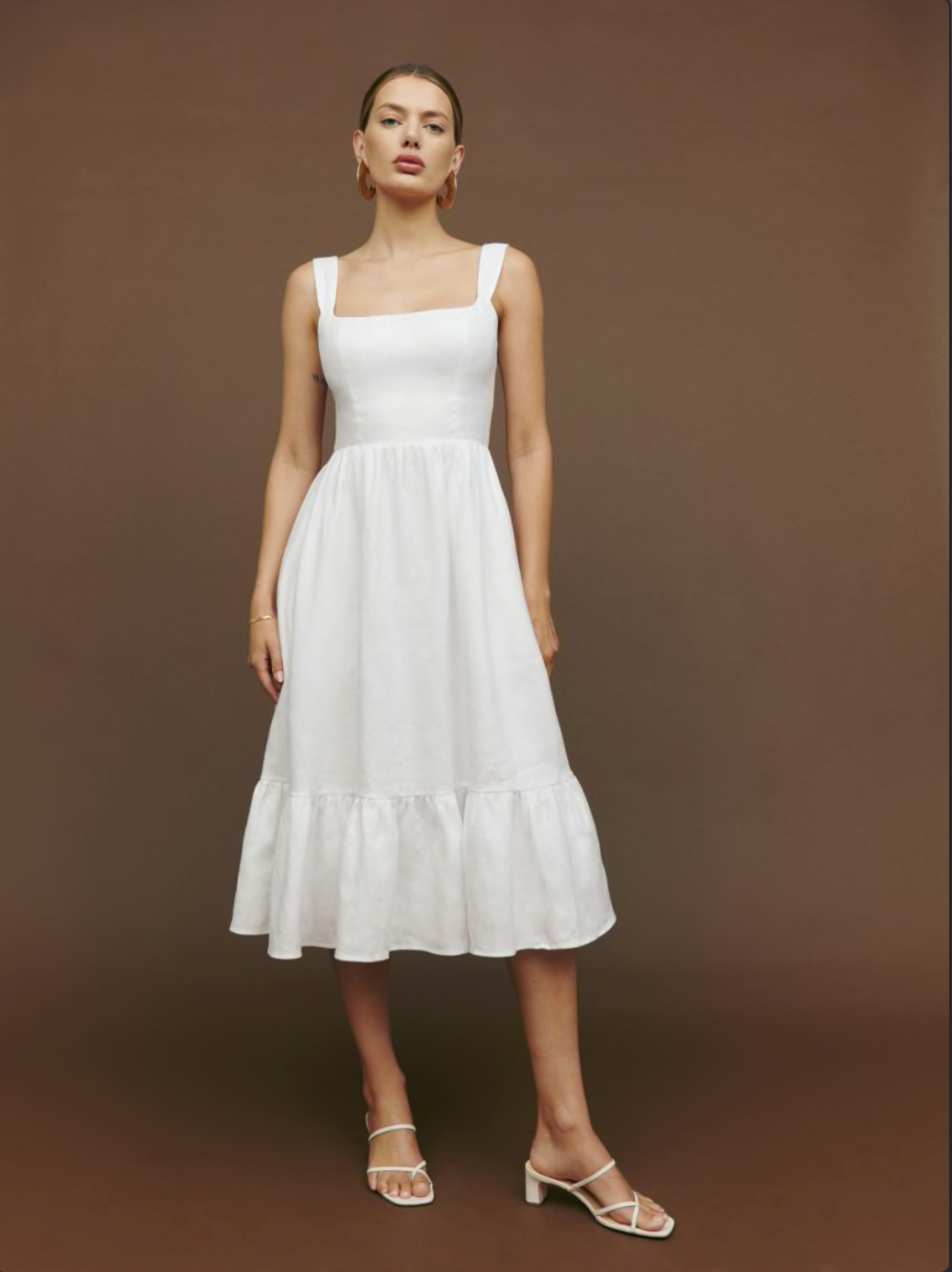bucatini linen dress Bucatini Linen Dress Petite Chrie