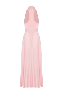 Sleeveless Turtleneck Jersey Maxi Dress Petite Chrie Sleeveless Turtleneck Jersey Maxi Dress Petite Chrie