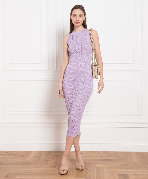 BALMAIN Purple Sheath Dress – Petite Chérie BALMAIN Purple Sheath Dress – Petite Chérie