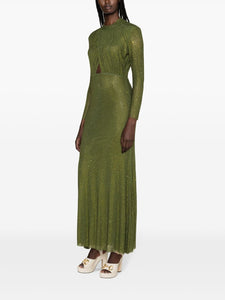 Olive Green Rhinestone Maxi Dress Petite Chrie Olive Green Rhinestone Maxi Dress Petite Chrie