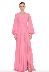 reem acra pink dress Reem Acra Resort 2027 Fashion Show