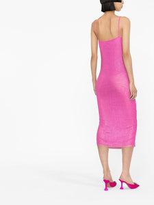 Self-Portrait rhinestone-embellished ruched mesh dress Petite Chrie Self-Portrait rhinestone-embellished ruched mesh dress Petite Chrie