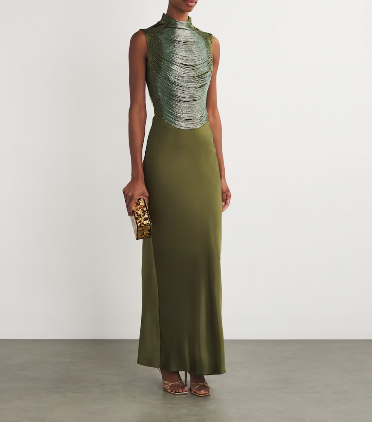 Elevate your wardrobe with the Multi Beaded Taraji Blouse by Cult Gaia, featuring exquisite hand-beaded arcs that highlight Cult Gaia’s commitment to artisanal excellence. The cedar-toned, stretchy side panels ensure a flattering fit while adding subtle contrast. Perfectly paired with the matching Chantel skirt, this blouse transforms any look with its intricate detailing and luxurious craftsmanship.