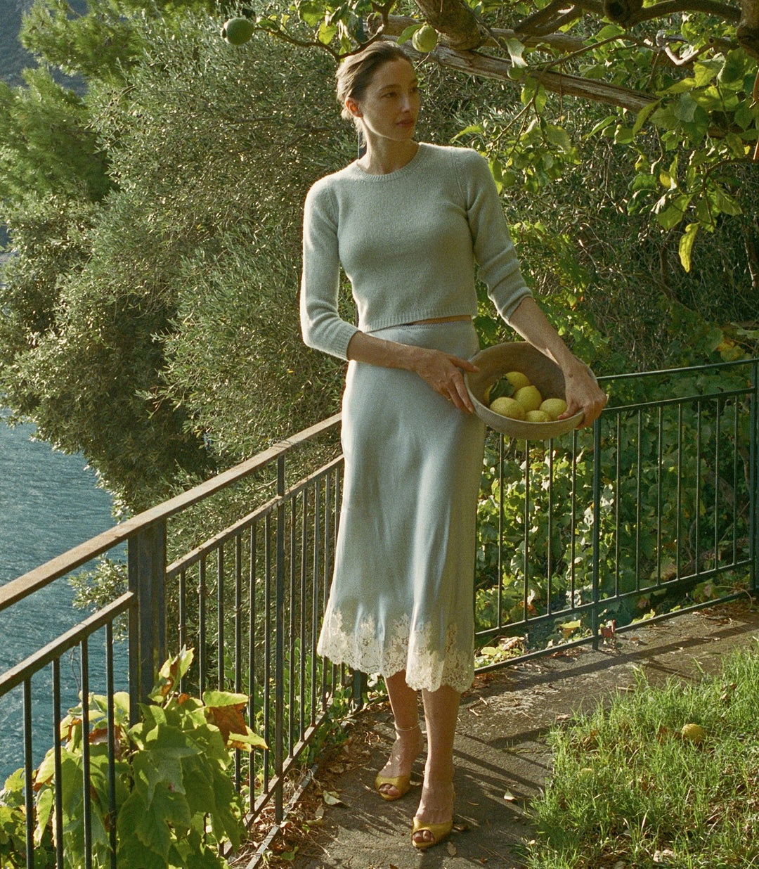 Elowette Skirt in Deep Aquamarine main image 1