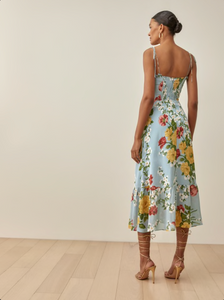 Experience irresistible charm and comfort in our Enya Floral Print Tie Shoulder Dress. With adjustable straps and a sweetheart neckline, this lightweight georgette fabric dress features a back zipper for easy wear. Feel and look effortlessly elegant with its dry handfeel.