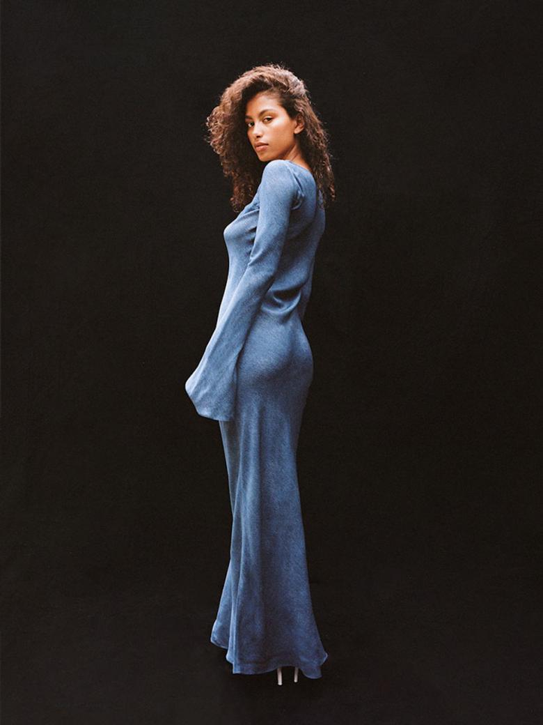 The Gia in Denim Petite Chrie The Gia in Denim Petite Chrie