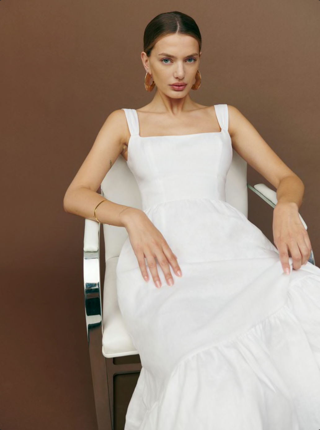 bucatini linen dress Bucatini Linen Dress Petite Chrie