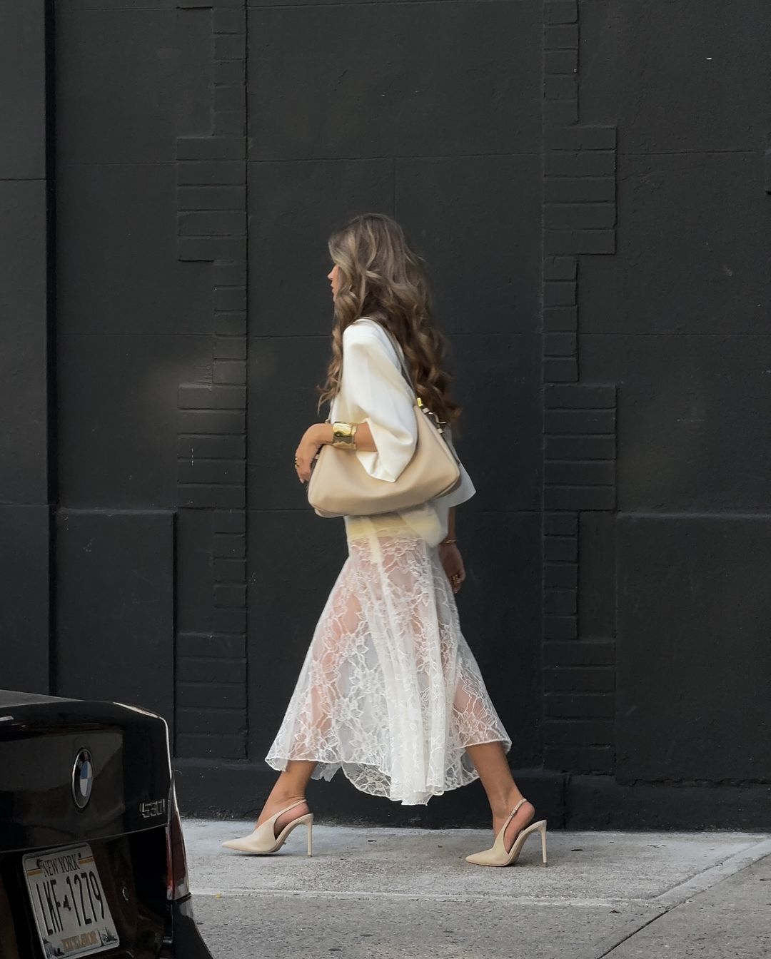 The Iris Lace Skirt is the perfect combination of sexy and playful. Made with white lace, it's perfect for beach days or dressing up for a holiday. This maxi skirt features a high waist for a flattering fit and a see-through design for a touch of allure. Beach please!