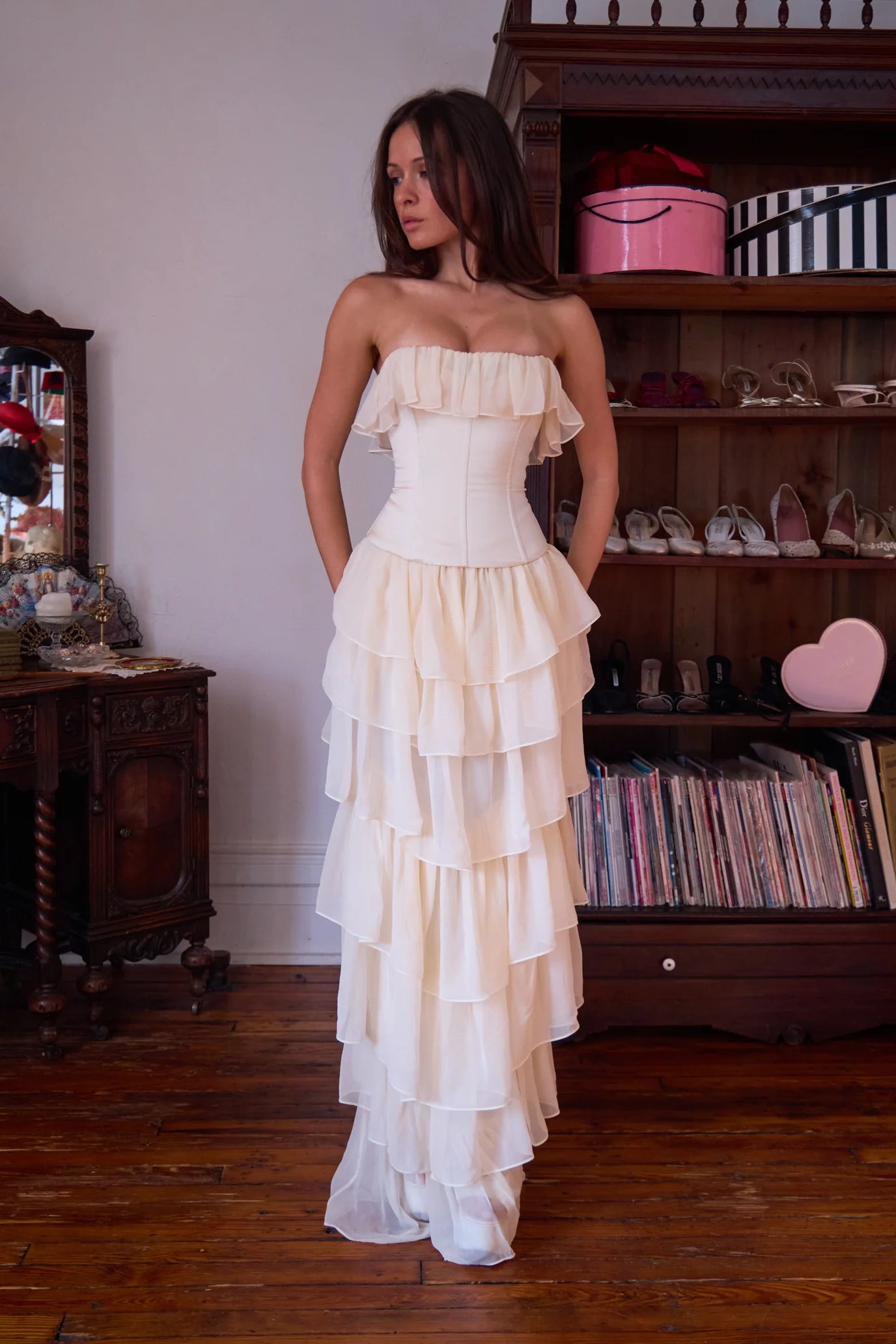 Ballet Russes Gown in Champagne – Petite Chérie