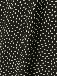DÔEN's Rosaria midi dress elegantly combines form and detail with its polka-dot silk-blend fabric. Designed with precisely placed panels, it accentuates the silhouette by creating a subtle 'V' shape at the waist, enhancing your natural curves. The gathered bust paired with delicate pin-thin shoulder straps offers refined support while the ruffled hem adds graceful movement, making it a sophisticated choice for any occasion.
