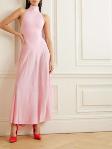 Sleeveless Turtleneck Jersey Maxi Dress Petite Chrie Sleeveless Turtleneck Jersey Maxi Dress Petite Chrie