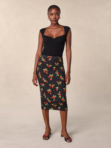 Upgrade your wardrobe with the Naella Skirt! Made from high-quality printed jersey, this midi tube skirt is the perfect addition to any outfit. Its flattering fit will make you feel confident and stylish, while its unique print will make you stand out. Perfect for any occasion, this skirt will become your new go-to piece!