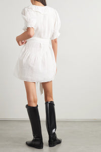 Refresh your spring wardrobe with the Piper Ruffled Dress from Doen. Embrace the dreamy Edwardian-inspired style and make sunny afternoons even more stylish. This dress is a must-have for your warm-weather rotation. Elevate your look and make it your forever favorite.
