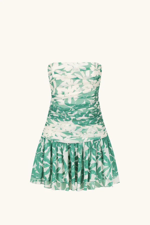 Marguerite Strapless Contrast Mini Dress Petite Chrie Marguerite Strapless Contrast Mini Dress Petite Chrie