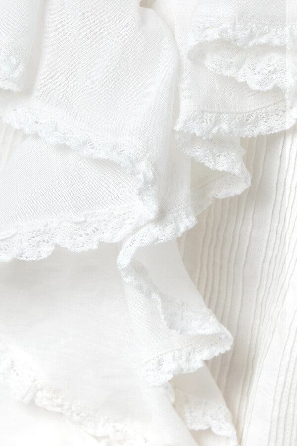 Refresh your spring wardrobe with the Piper Ruffled Dress from Doen. Embrace the dreamy Edwardian-inspired style and make sunny afternoons even more stylish. This dress is a must-have for your warm-weather rotation. Elevate your look and make it your forever favorite.