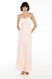 manning cartell supreme extreme dress pink Manning Cartell Supreme Extreme Strapless Gown in Peony That Dress Hire