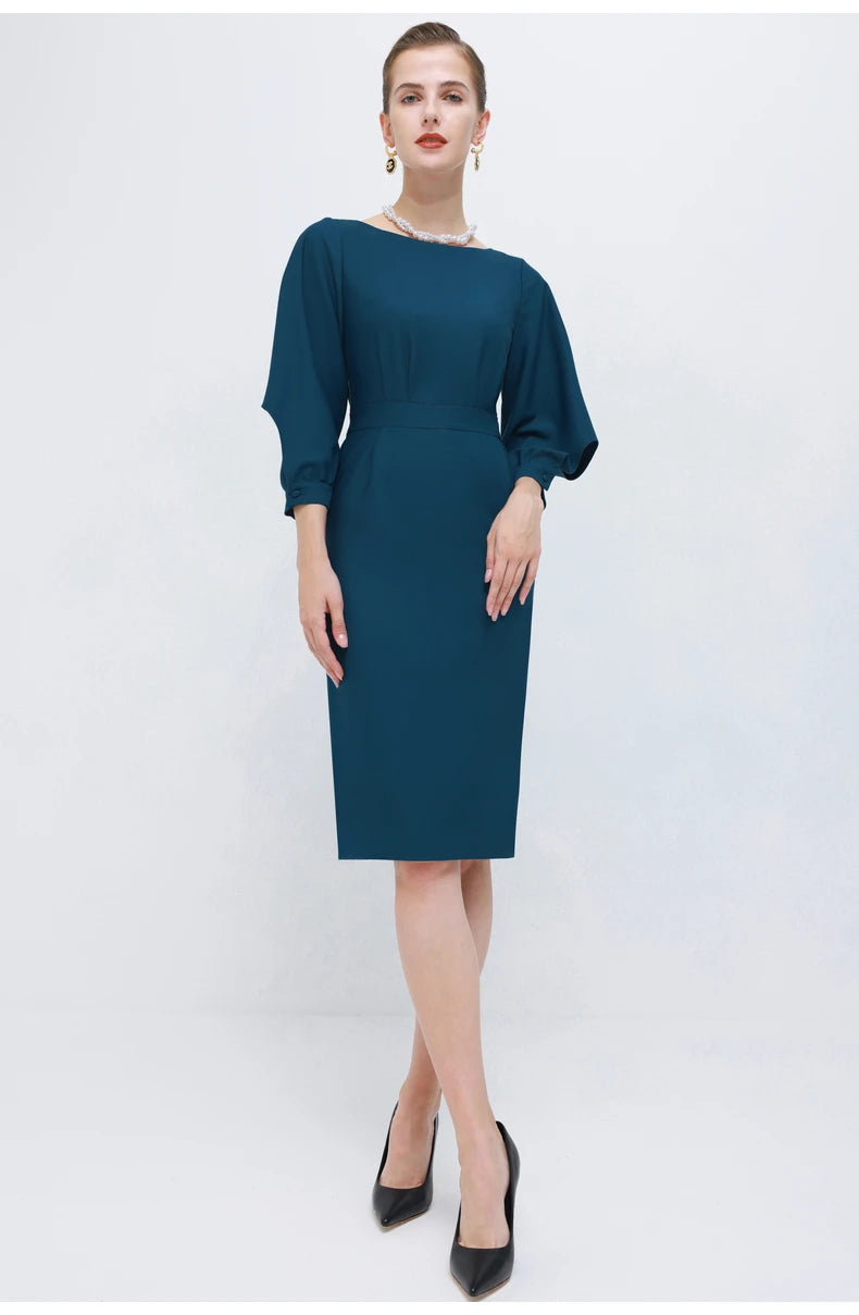 Get ready to make a statement with our stylish off shoulder waist dress. Its design and silhouette will accentuate your curves and make you feel confident and chic. Perfect for any occasion, this dress is a must-have in your wardrobe.