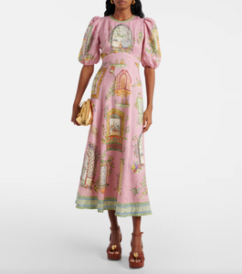 Monte Linen Dress Petite Chrie Monte Linen Dress Petite Chrie