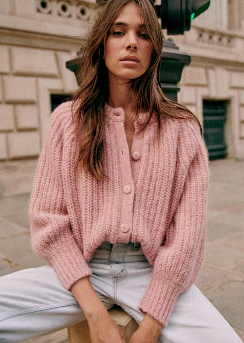 Experience ultimate comfort and style with the Emile Cardigan. Made from a luxurious blend of alpaca and wool, this slightly oversized piece features long, puffed sleeves and a beaded rib knit design. The round neckline and tone-on-tone buttons add an elegant touch, making it a must-have for any sophisticated wardrobe.