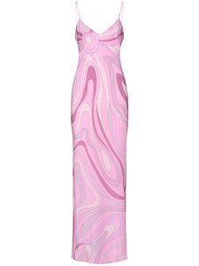 Crafted from premium crêpe de chine silk, the Marmo Silk Dress by Pucci offers a sumptuous texture and fluid drape that enhance your natural silhouette. Its expertly tailored design balances timeless elegance with modern grace, making it an ideal choice for occasions demanding subtle sophistication and effortless confidence. This dress not only feels luxuriously light but also ensures you move with captivating poise.