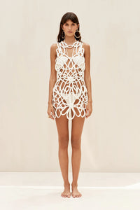 Danica Crochet Dress Petite Chrie Danica Crochet Dress Petite Chrie