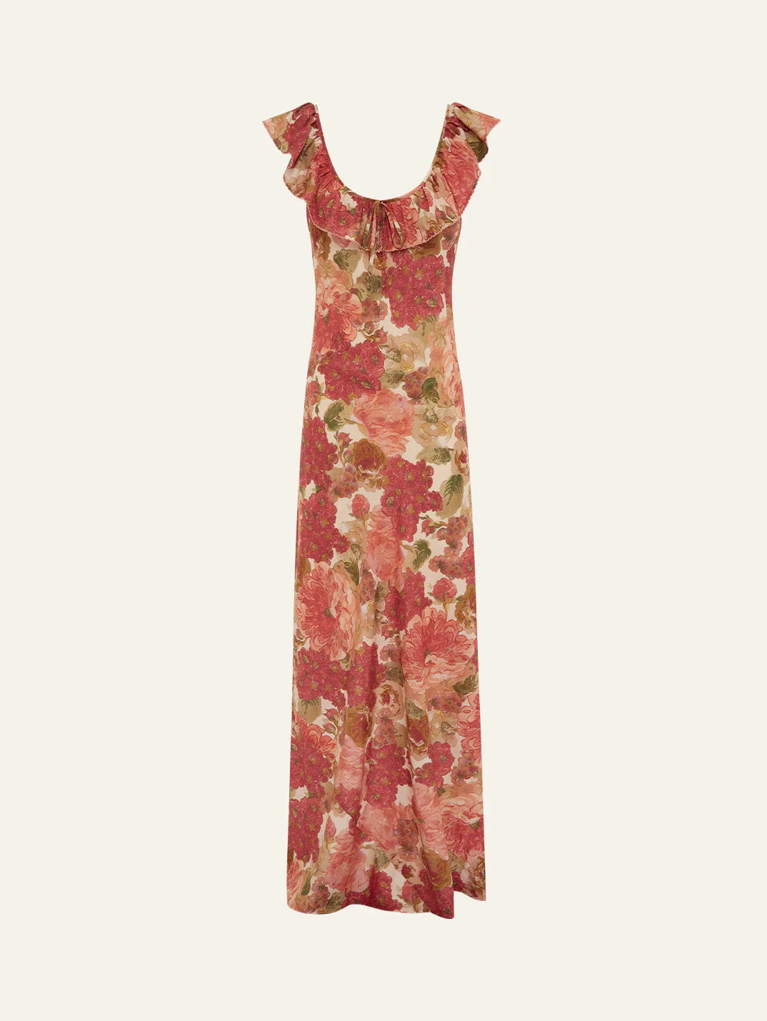 georgia maxi dress Georgia Long Sleeve Maxi Dress In Green XL / Green