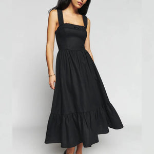 Bucatini Linen Dress Petite Chrie Bucatini Linen Dress Petite Chrie