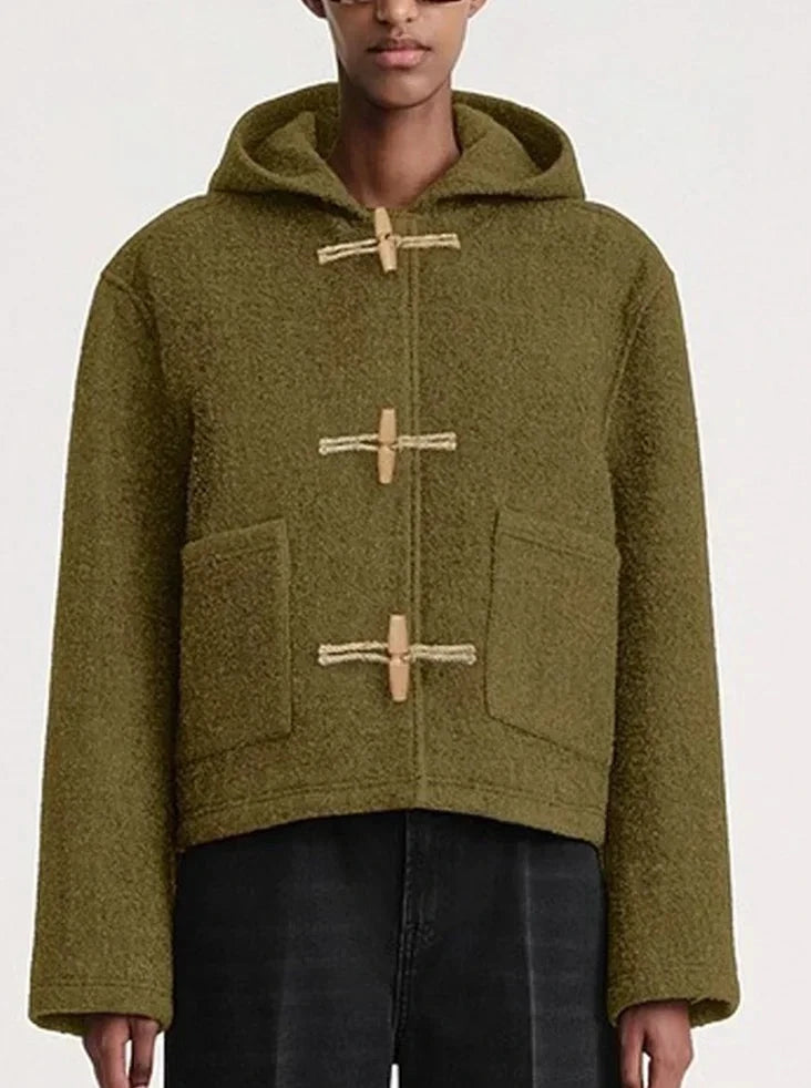 TOTEME hooded felted duffle coat – Petite Chérie TOTEME hooded felted duffle coat – Petite Chérie