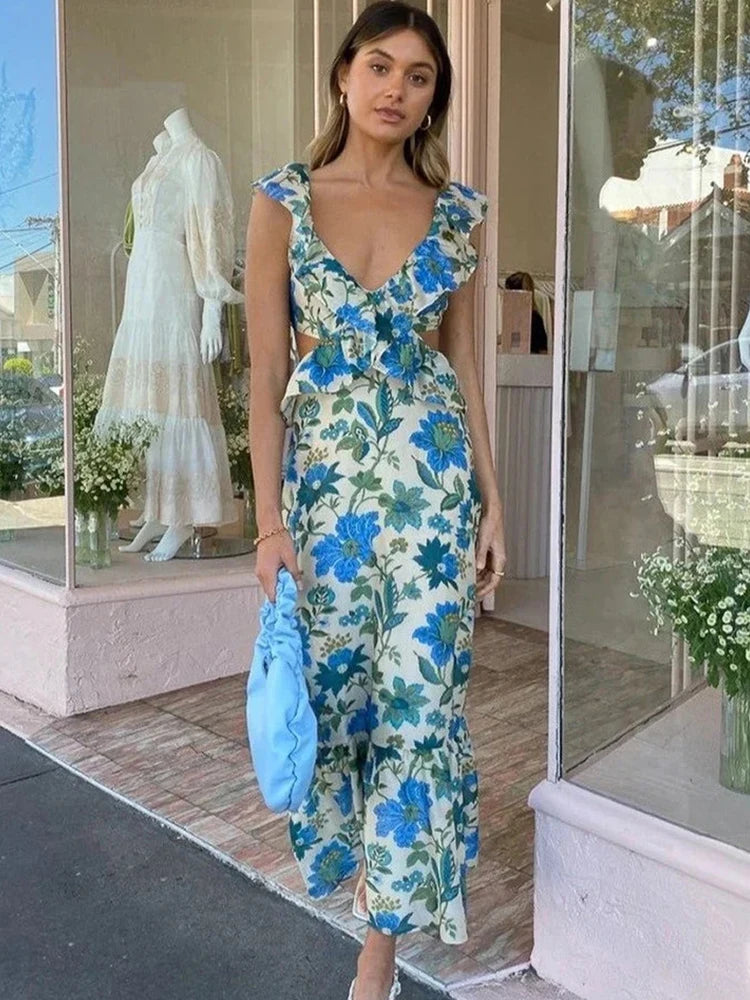 Celia Frill Midi Petite Chrie Celia Frill Midi Petite Chrie