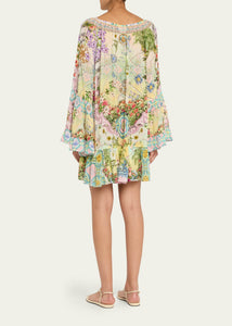 Just Coasting A-Line Frill Dress