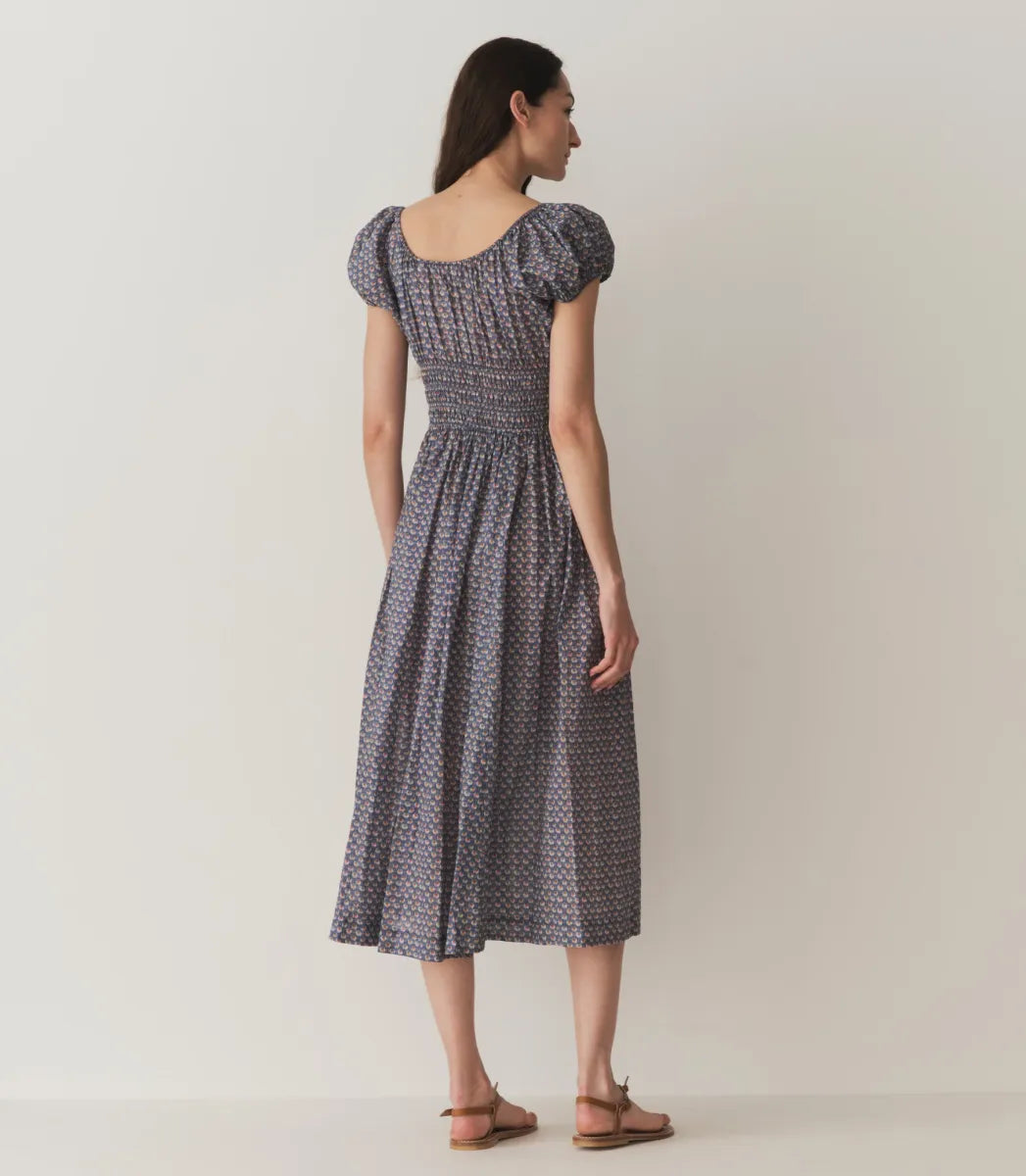 Quinn Dress in Dahlia Ikat – Petite Chérie Quinn Dress in Dahlia Ikat – Petite Chérie