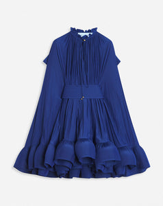lanvin short charmeuse dress Lanvin - Short Charmeuse Dress For Women - Jade