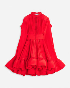 LANVIN Short Charmeuse Dress Petite Chrie LANVIN Short Charmeuse Dress Petite Chrie