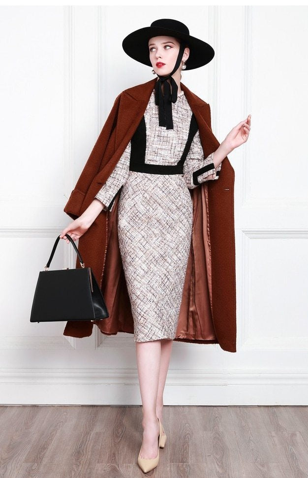 Robe en Tweed Nancie