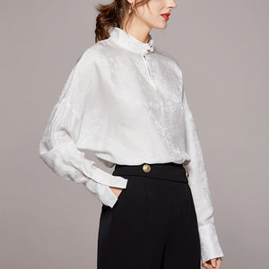 Blouse en soie Gabrielle