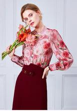 Load image into Gallery viewer, Blouse en soie Cherryl

